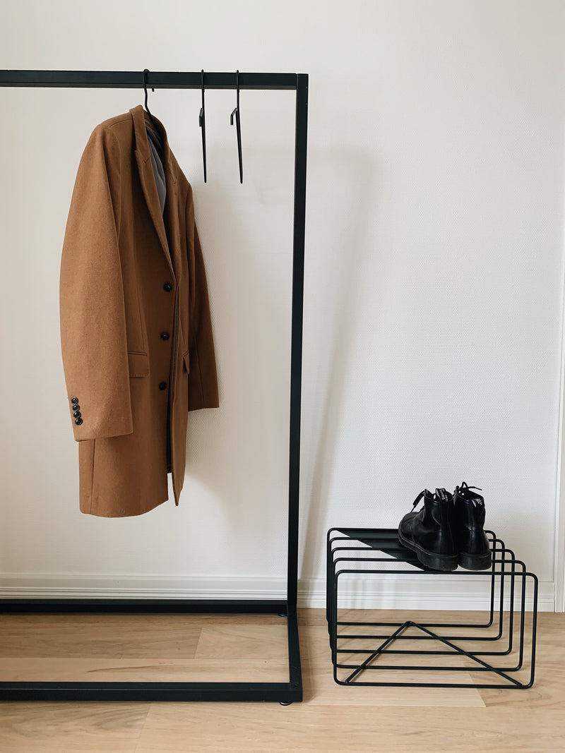 BEdesign Lume Coat Stand Large Charcoal Black
