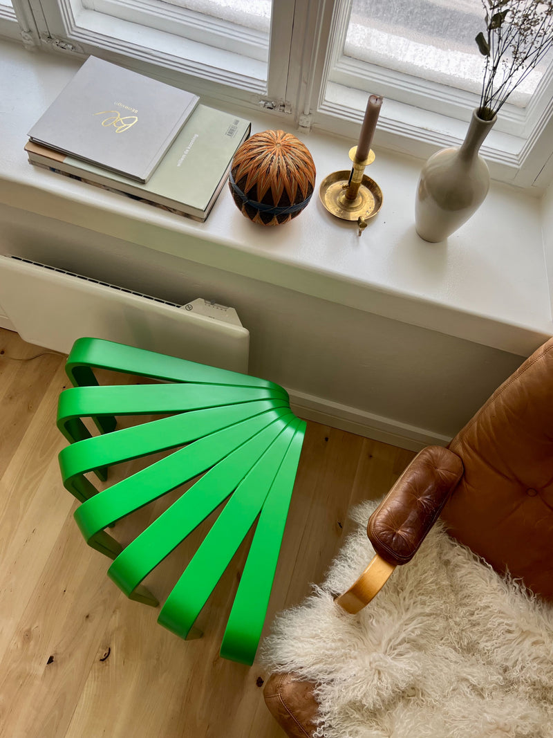 Fan Stool Green - Limited Edition