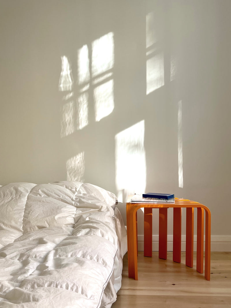 Fan Stool Orange - Limited Edition